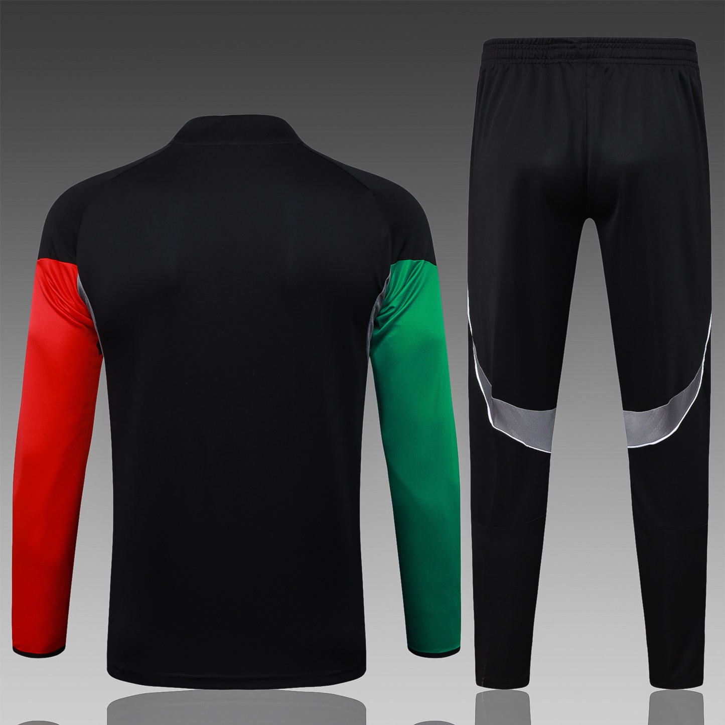 202526 Arsenal red and green Long-sleeved half-pull training kit Football team kit