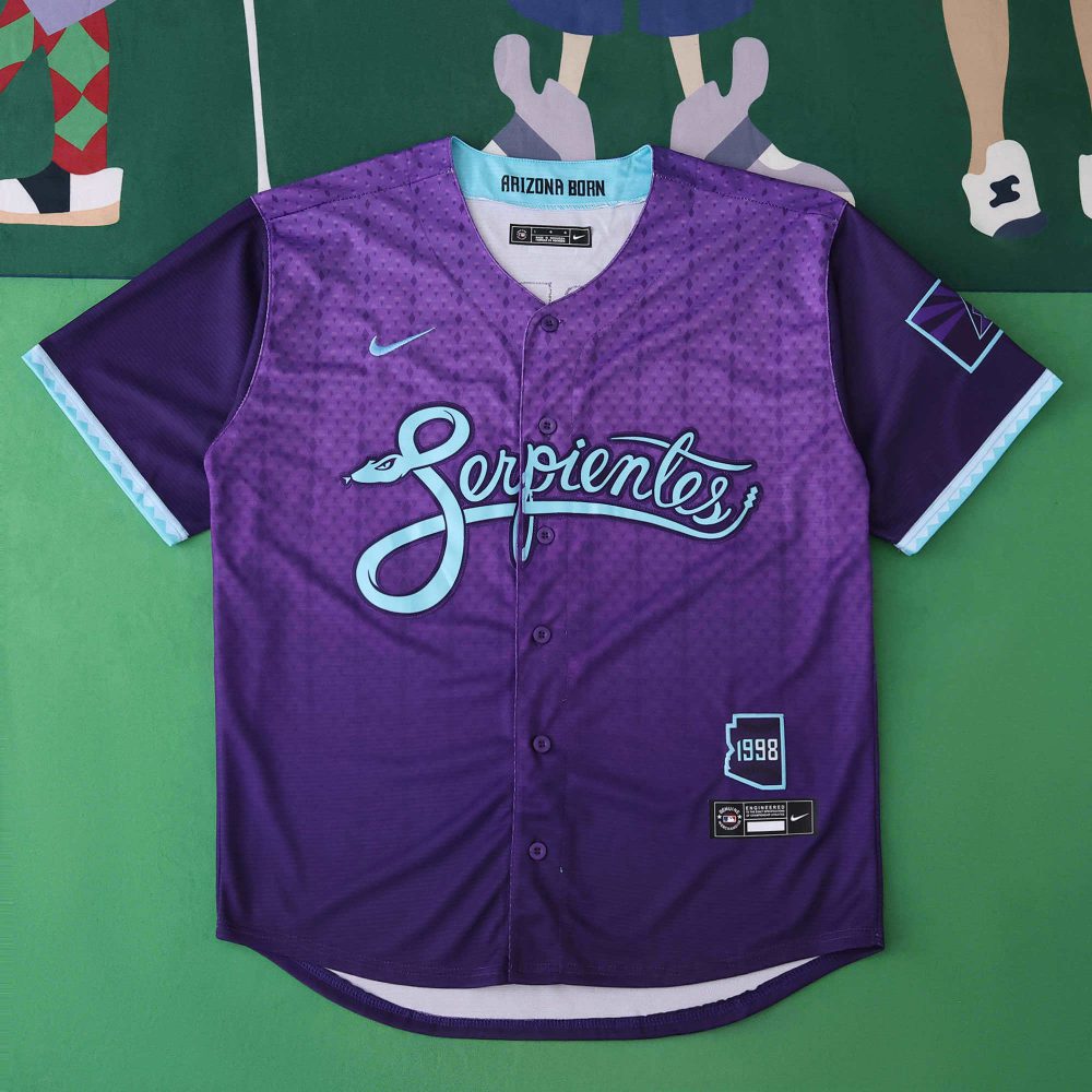 MLB 2025 Arizona Diamondbacks Purple Jersey CARROLL #7