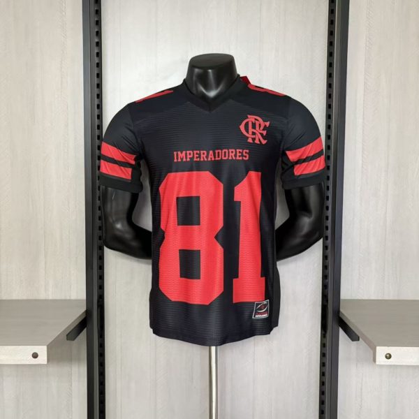 2025/26 Flamengo No. 81 American Football jersey Fan version