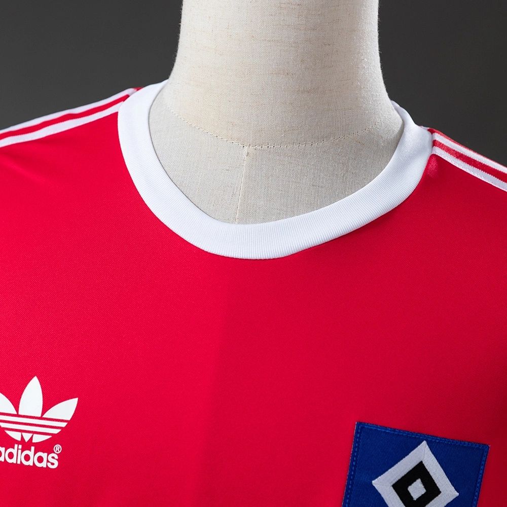 Retro Hamburger SV 1984/85 Away Red jersey Fan Version