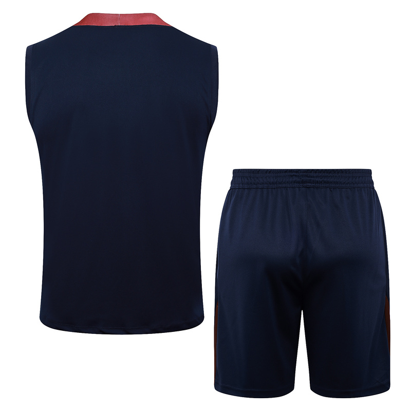 24/25 England royal blue raining Set Shirt and Shorts