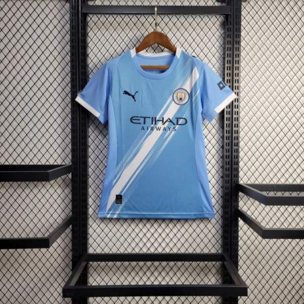 2025/26 Manchester City Home Women's Jersey Fan Version