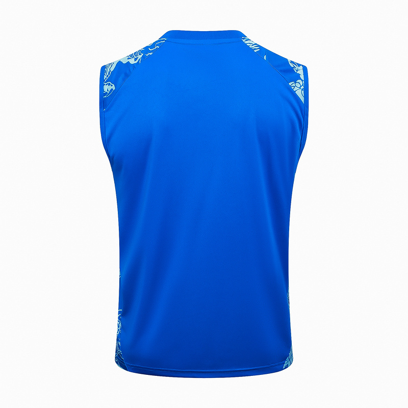 24/25 Real Madrid Colorful Blue Training Set Shirt and Shorts