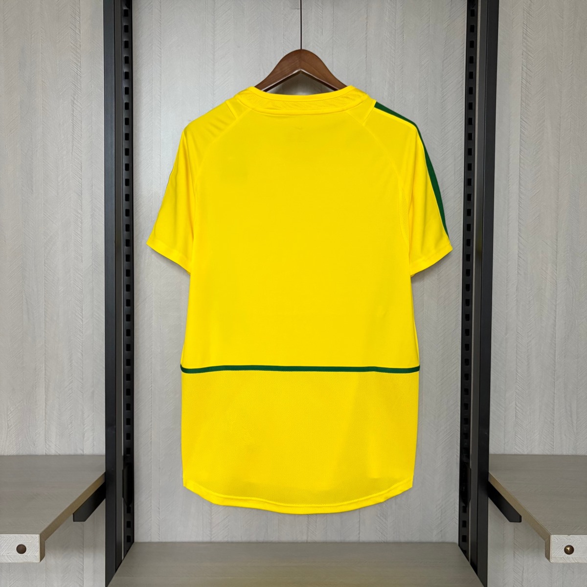 Retro 2002 Brazil Home Jersey Fan Version (2002 World Cup Remake)