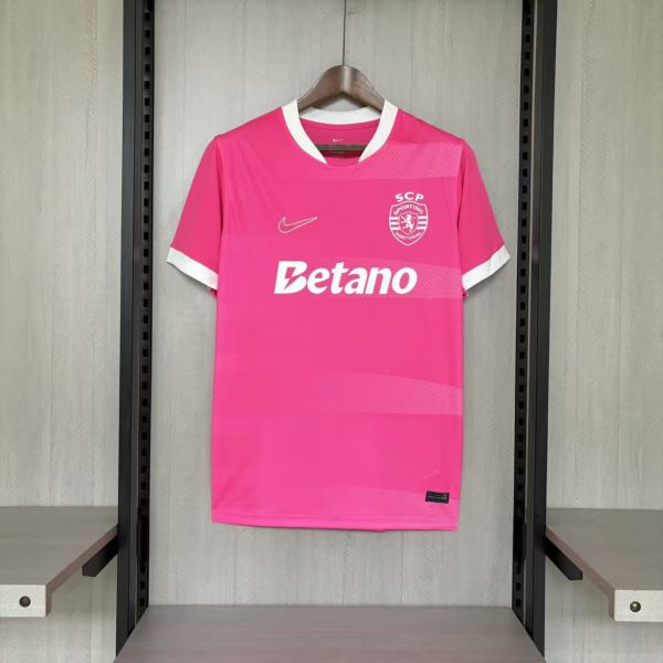 2026/27 Sporting Lisbon Pink Jersey Fan version