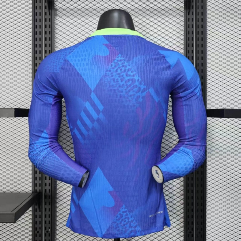 2025/26 Brazil Away Long Sleeve Jersey Player Version