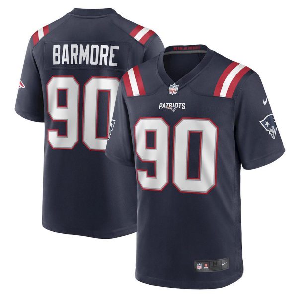 NFL New England Patriots Jeysey BARMORE #90