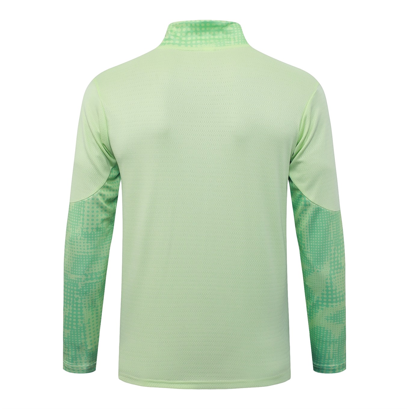 202526 Manchester City Light green Long-sleeved half-pull training kit Football team kit