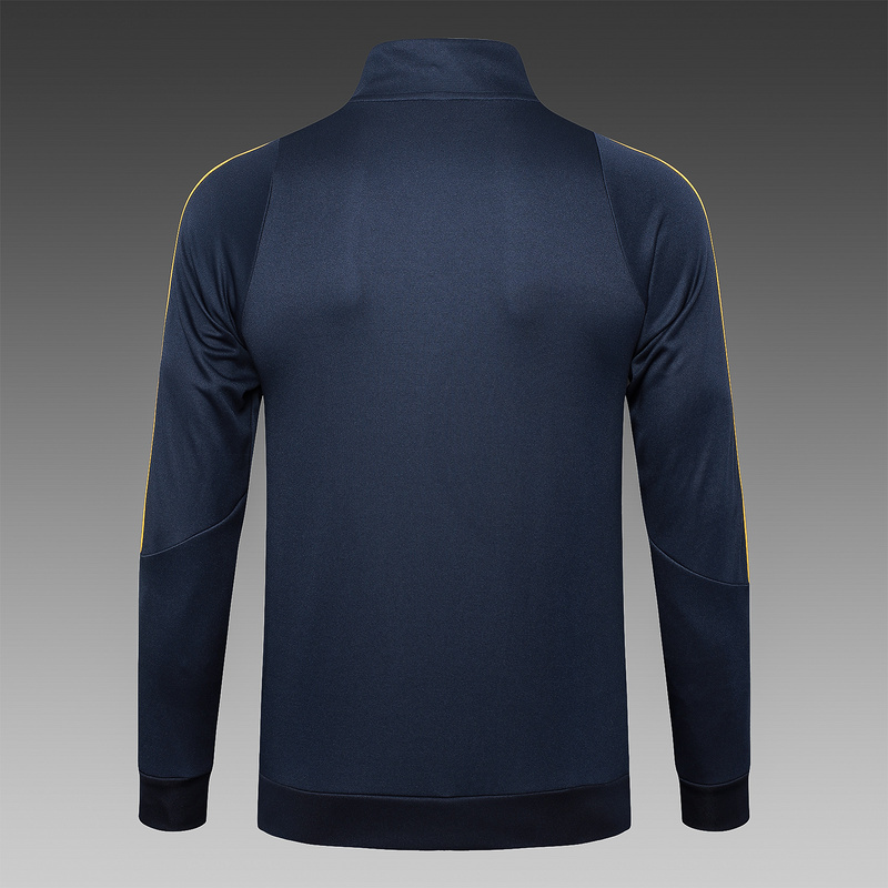 2024/25 Boca Dark grey Jacket Training Suit Set Football Team Shirt Sports Fashion