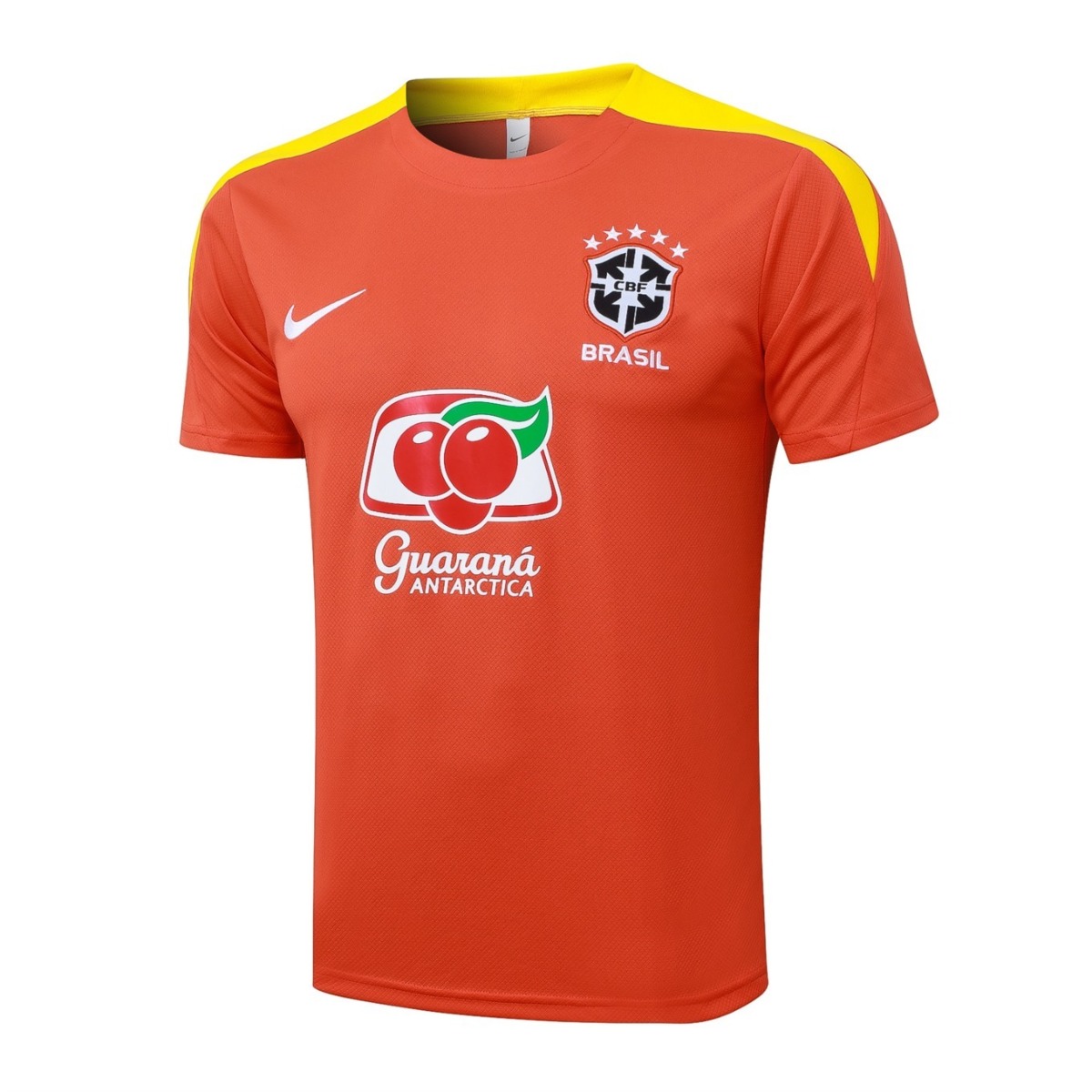 2026 Brazil Orange Training Set Shirt and Shorts