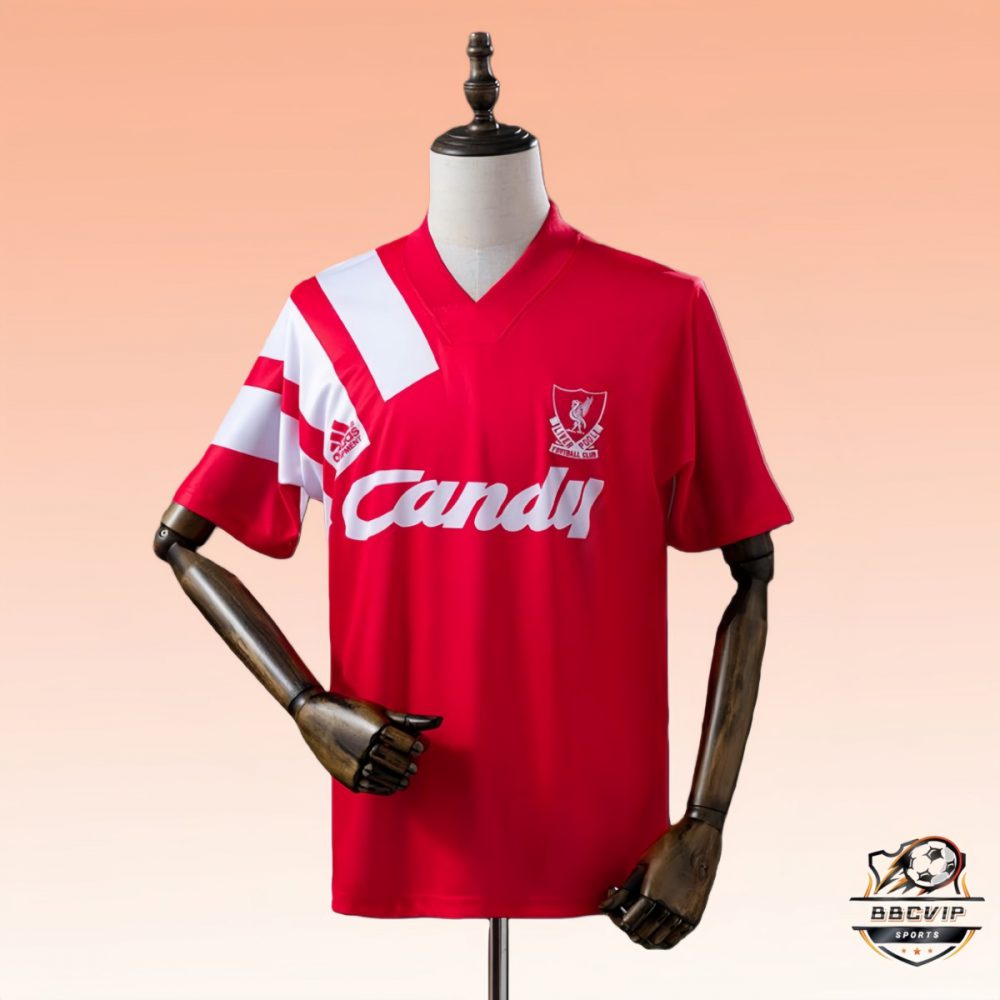 Retro Liverpool 1991/92 Home jersey Fan Version