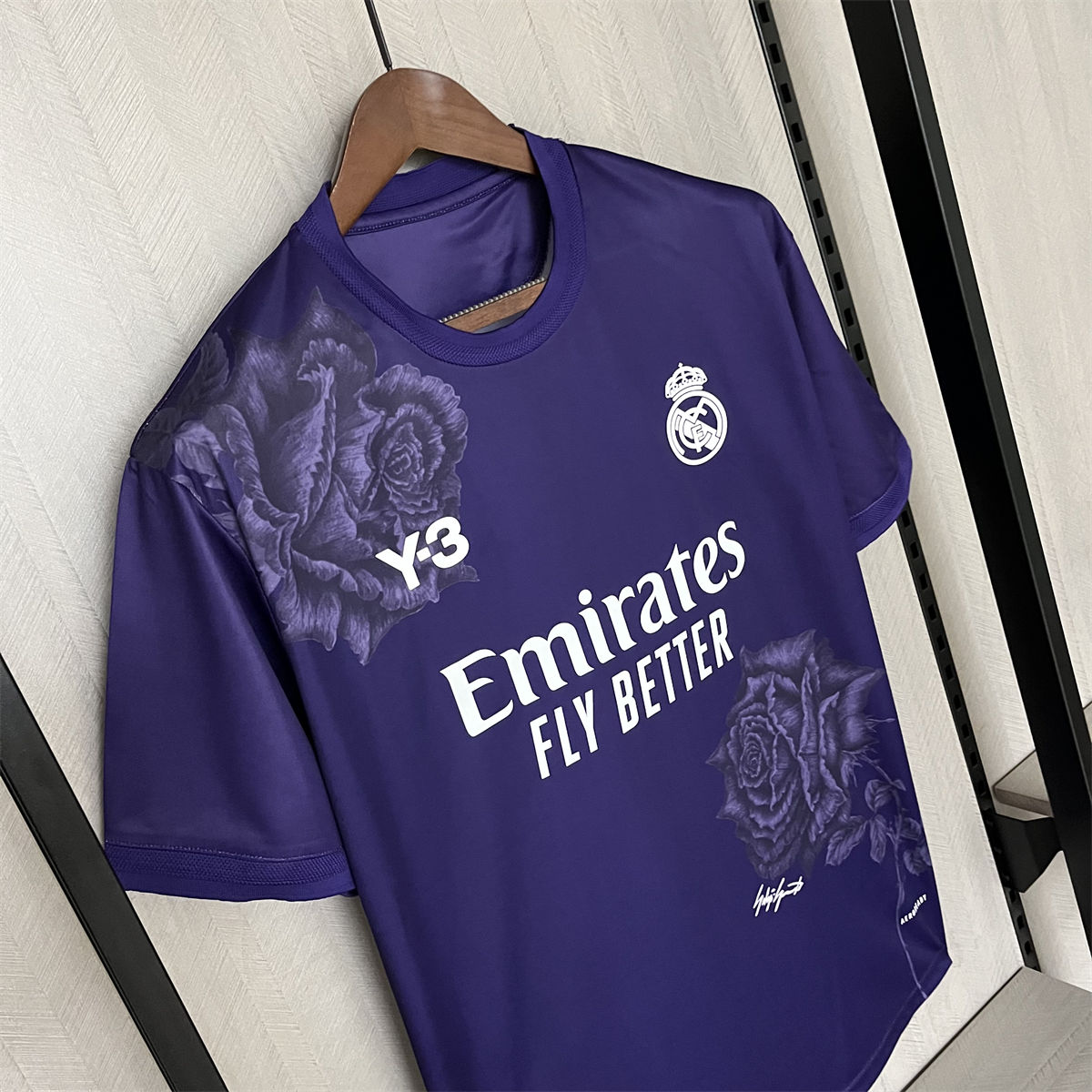 24/25 Real Madrid Y3 Purple Jersey Fan Version