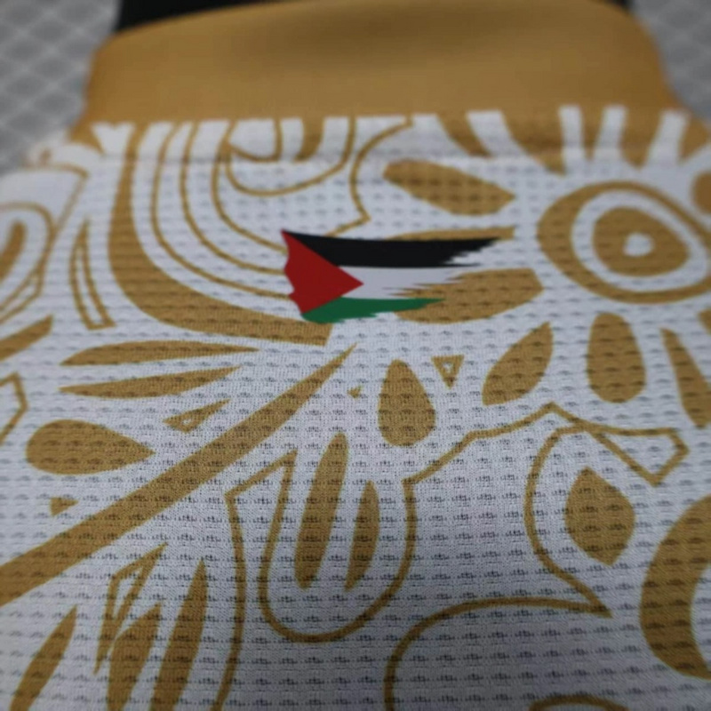 2025/26 Palestino Special Edition Gloden jersey Player Version