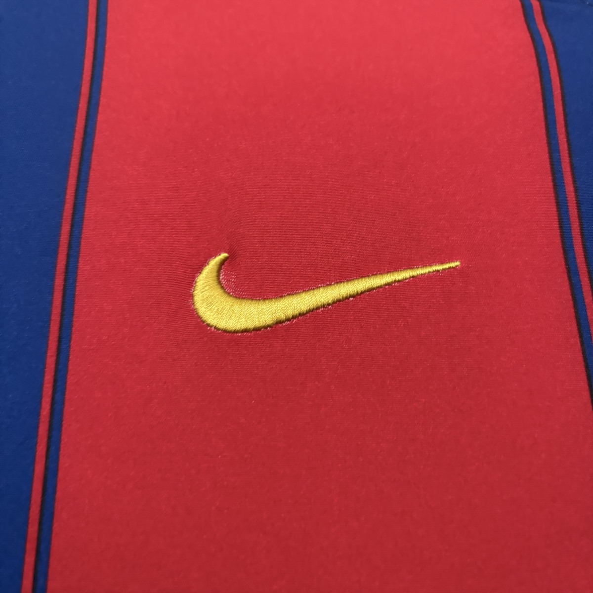 Retro Barcelona 03/04  home jersey Fan Version