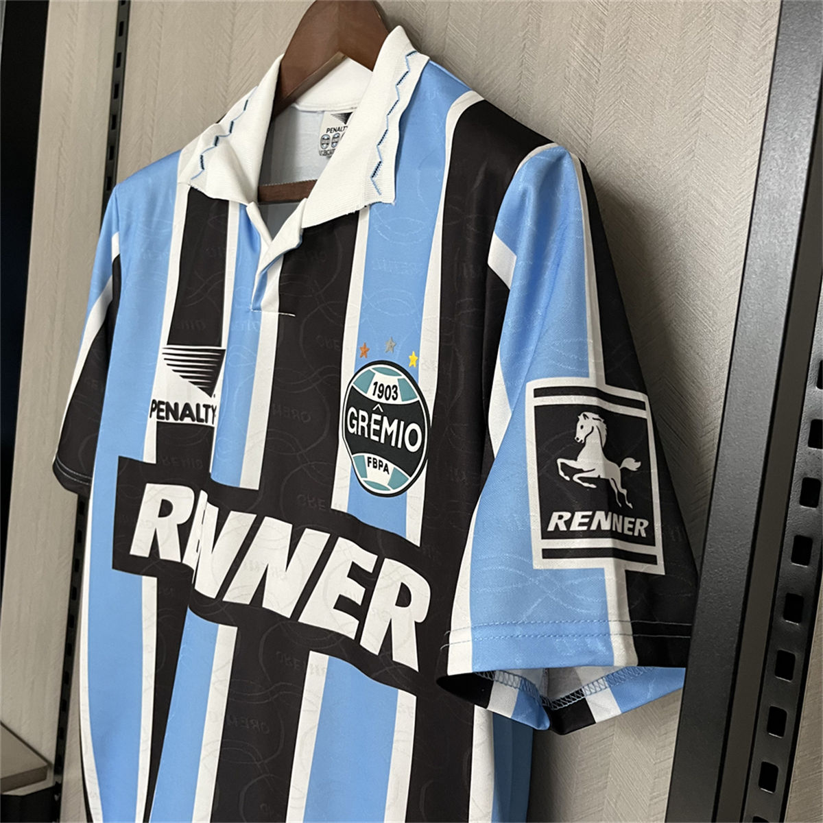 Retro 1995/96 Gremio Home jersey Fan Version