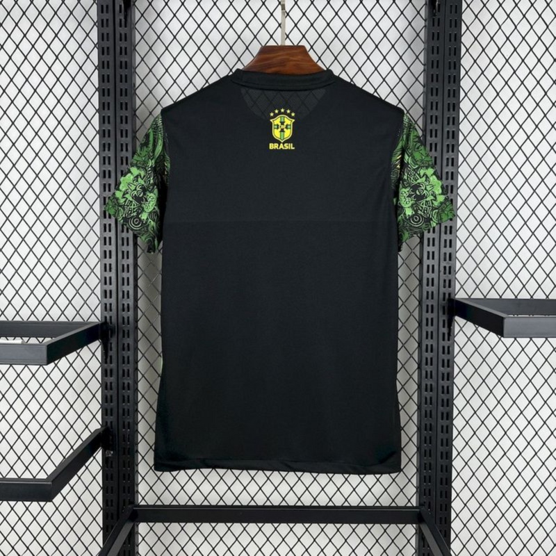 2024/25 Brazil Special Edition Green jersey Fan Version