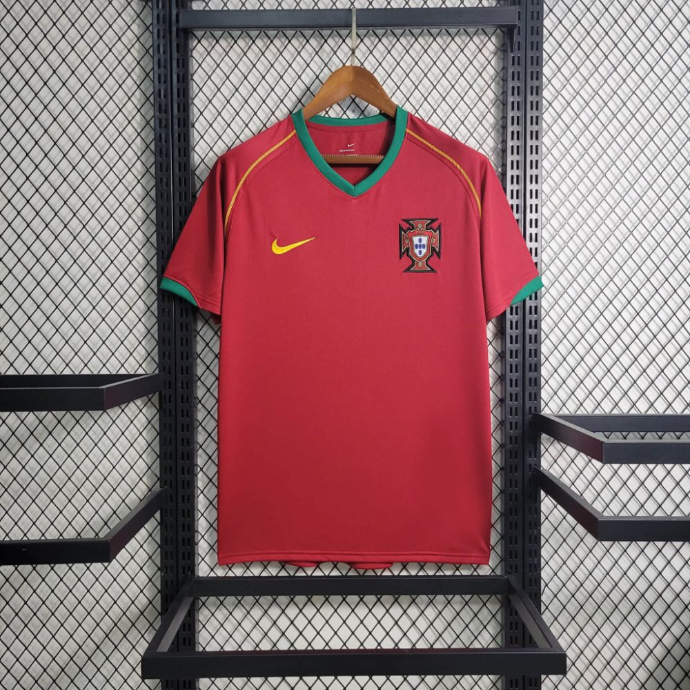 Retro Portugal 2006 Home jersey Fan Version