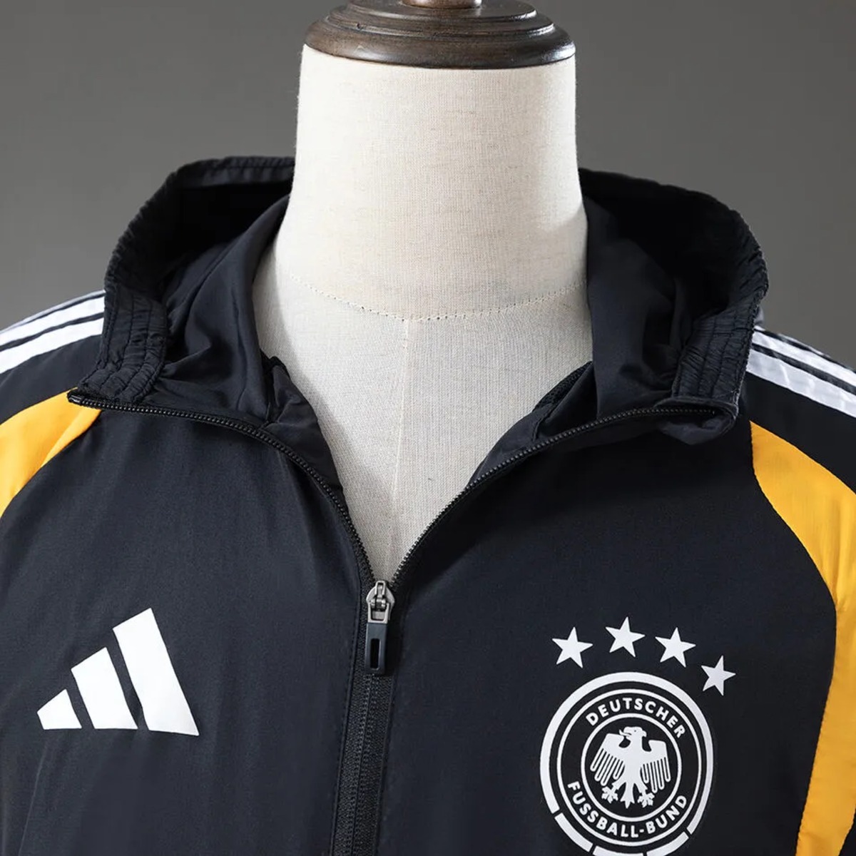 2026 Germany Black Jacket Windbreaker