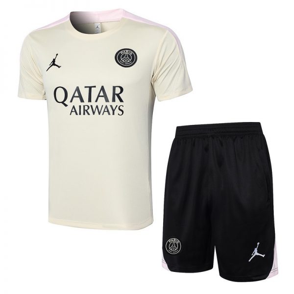 24/25 Psg apricot Training Set Shirt and Shorts