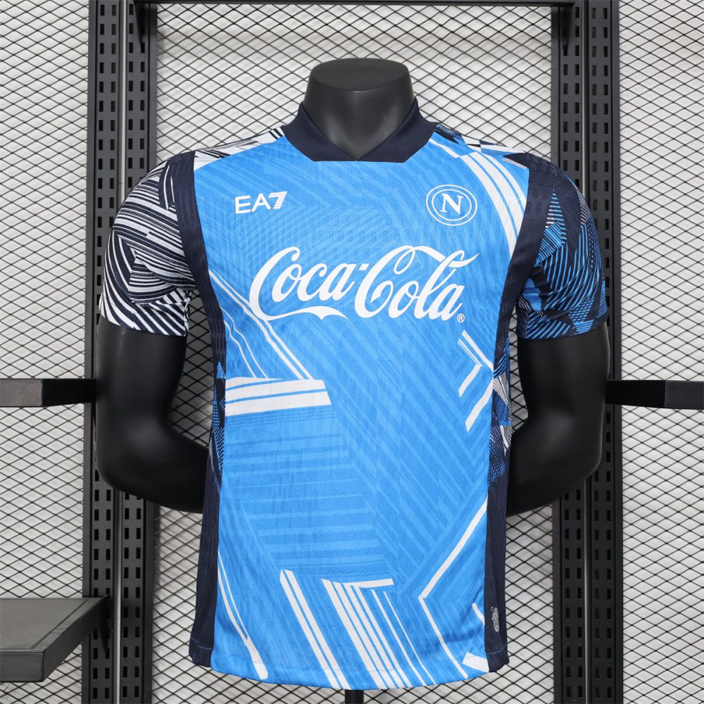 24/25 Napoli Coca-Cola Joint Special Edition Jersey Player Version