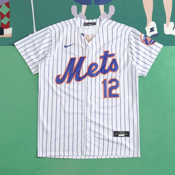 MLB New York Mets White Jersey