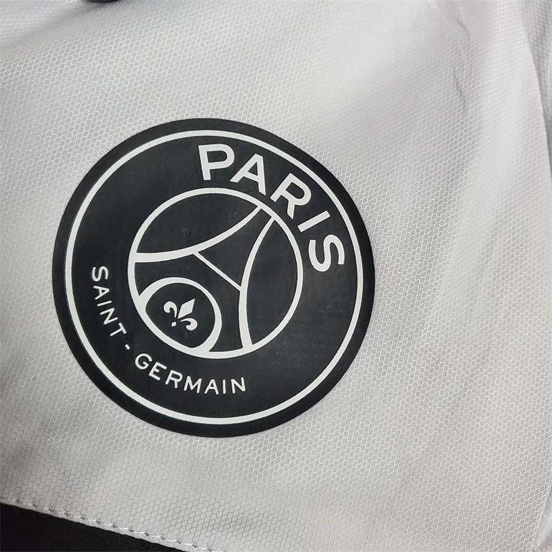 2022 classic style Windbreaker PSG Black and White Sport Unifom jersey Sport Unifom