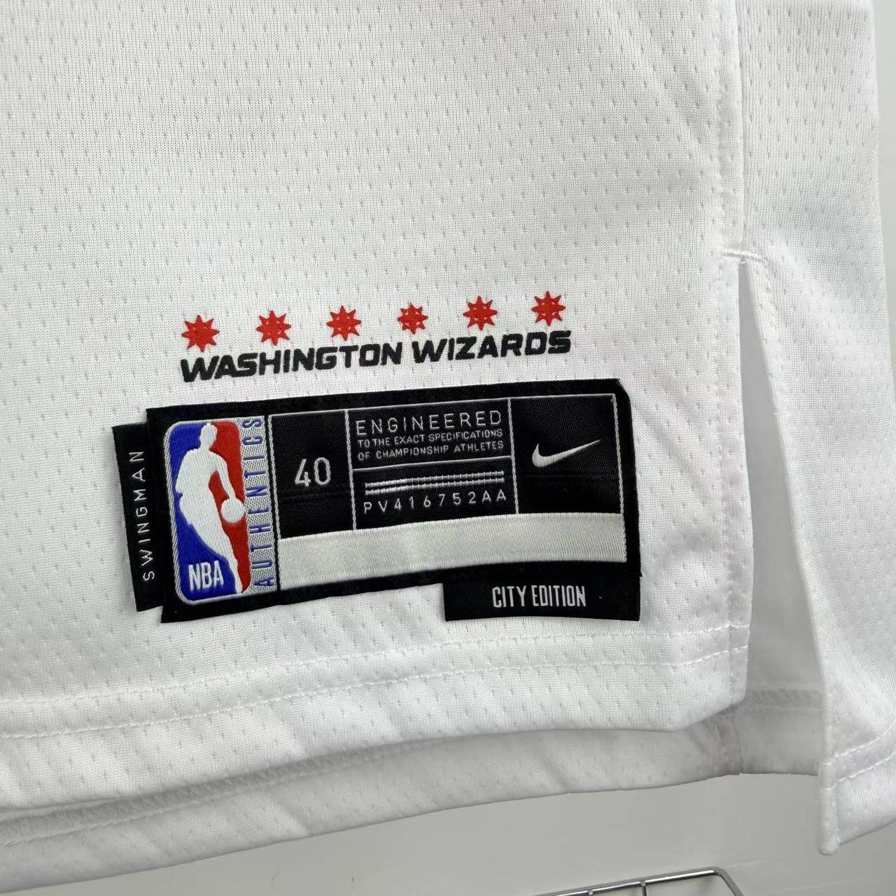 NBA Washington Wizards 2025 City Edition Edition Swingman White Jersey YOUNG#3