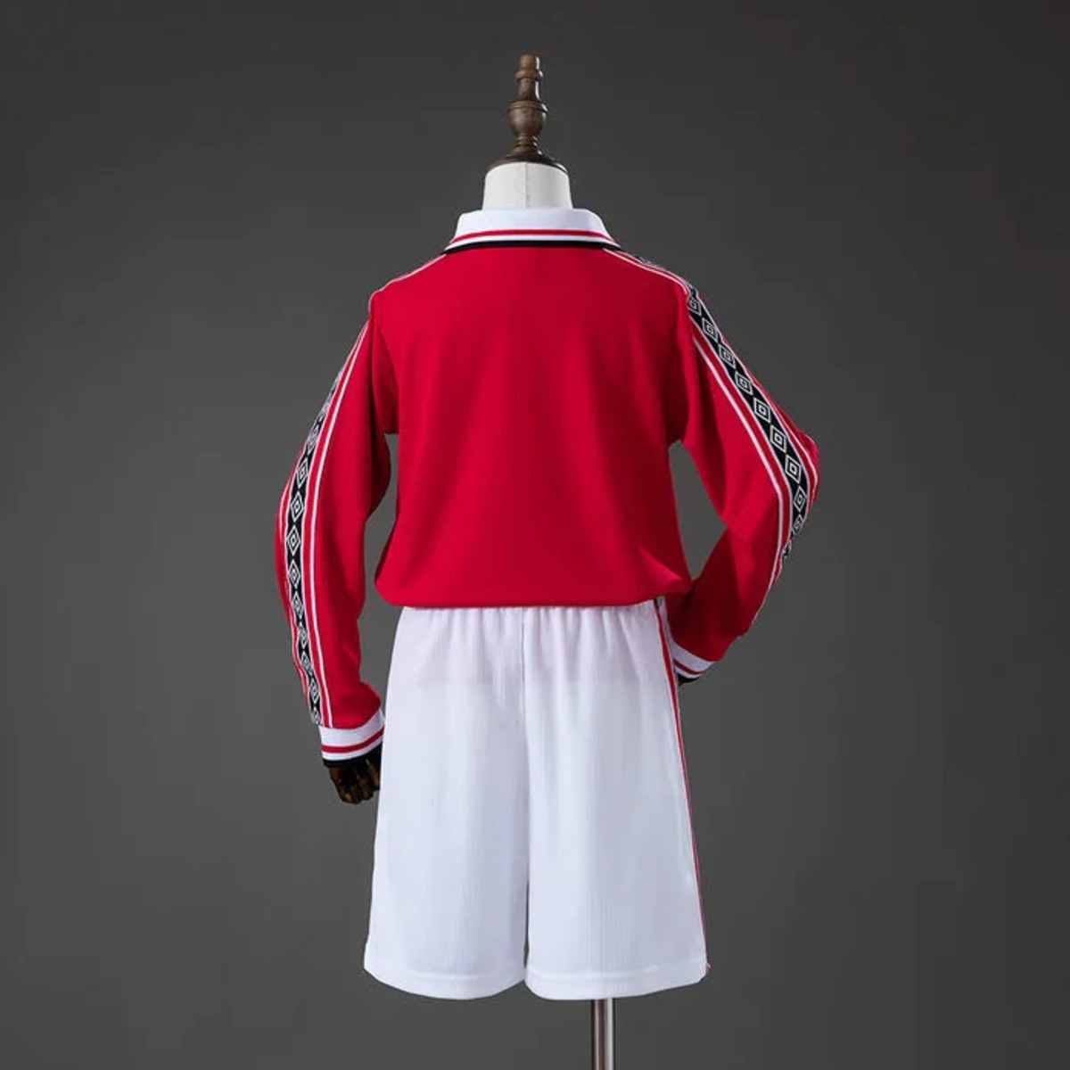 Retro Manchester United 1998/99 Home Kid Kits Long Sleeve