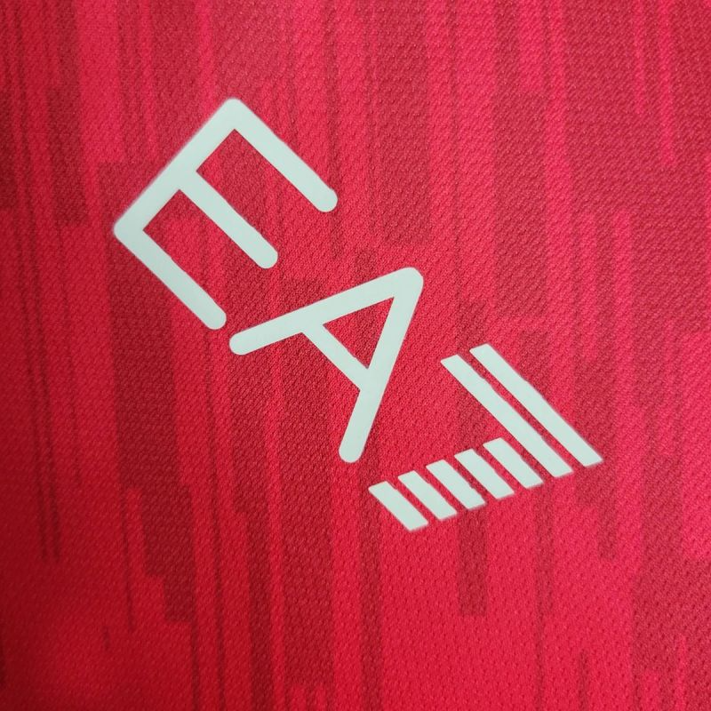 2023/24 Napoli Champions Edition Red Jersey – Fan Version (BALIEJIN)