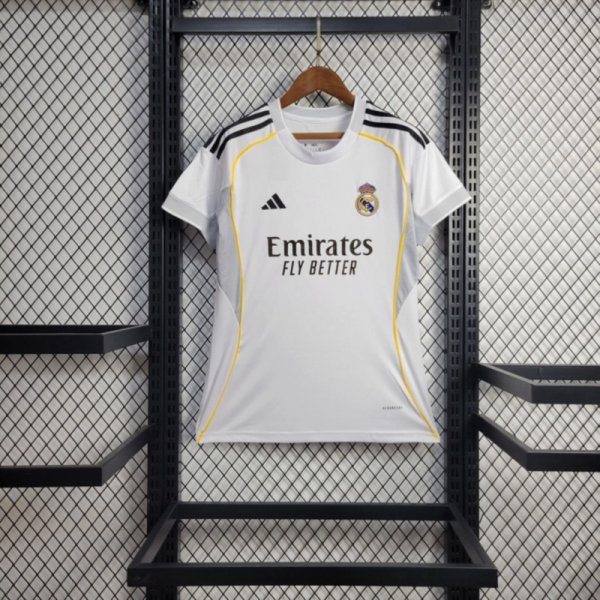 2025/26 Real Madrid Home Women's Jersey Fan Version