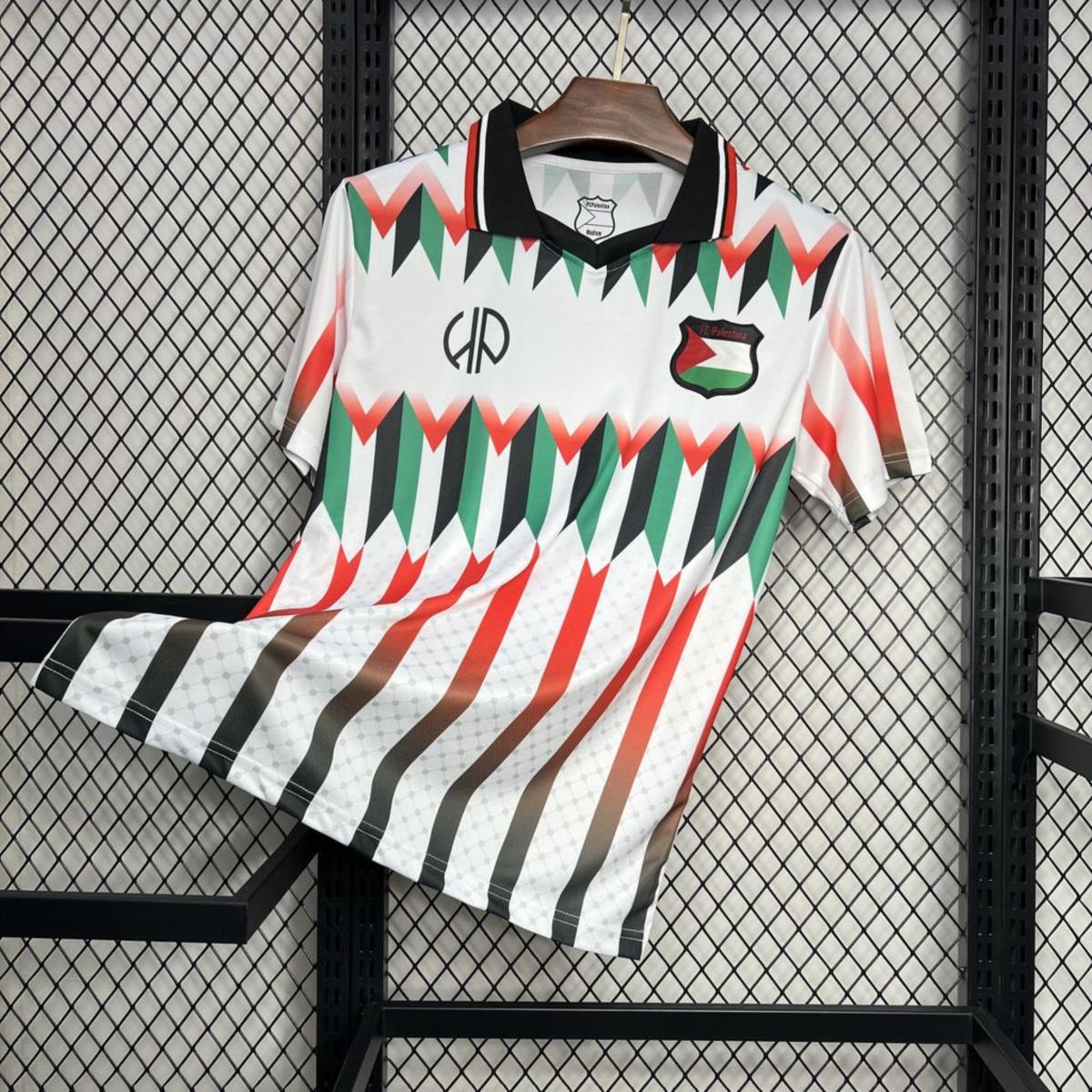 2024/25 CD Palestino Hypepeace Joint Edition White Jersey Fan Version
