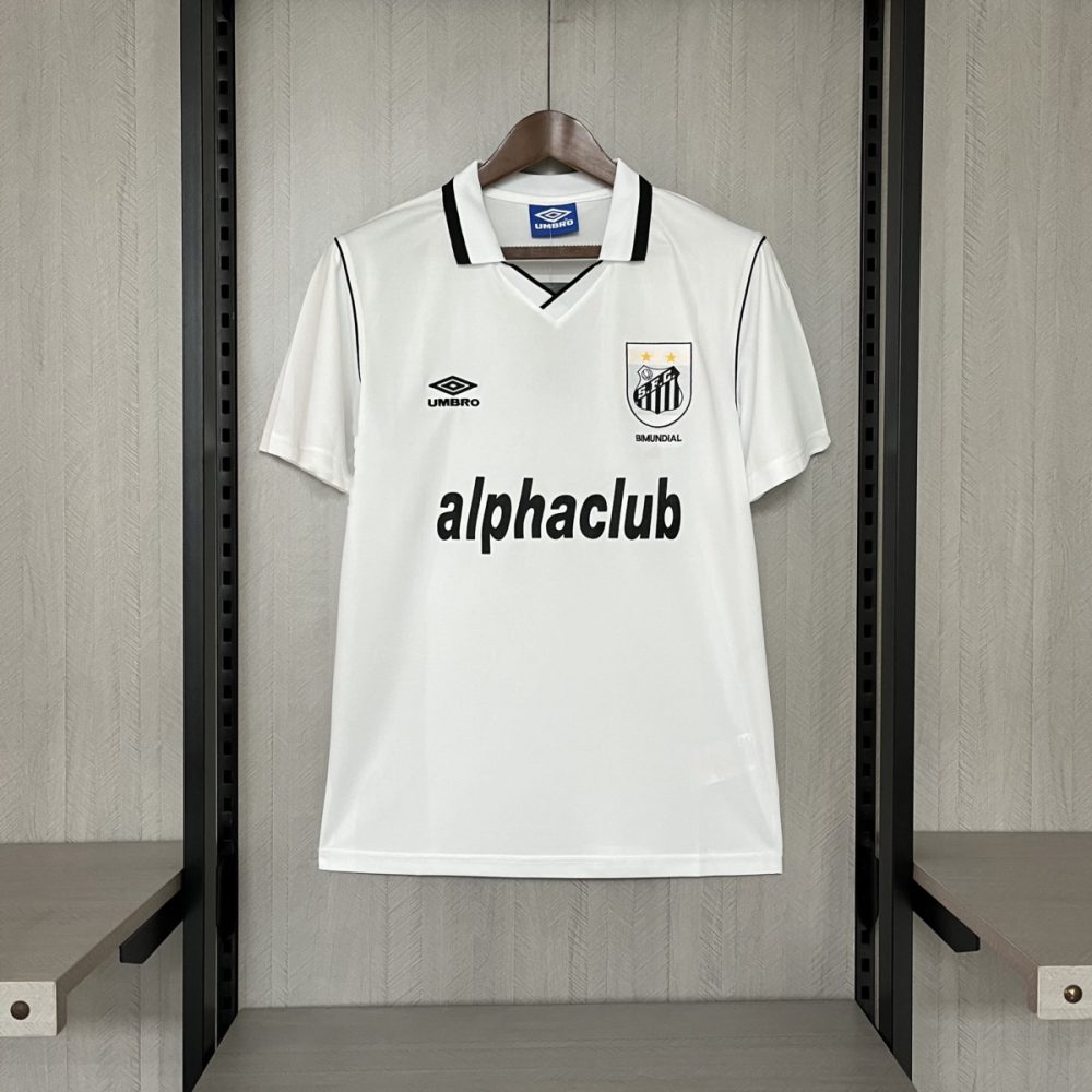 Retro Santos 2001 Home jersey Fan Version