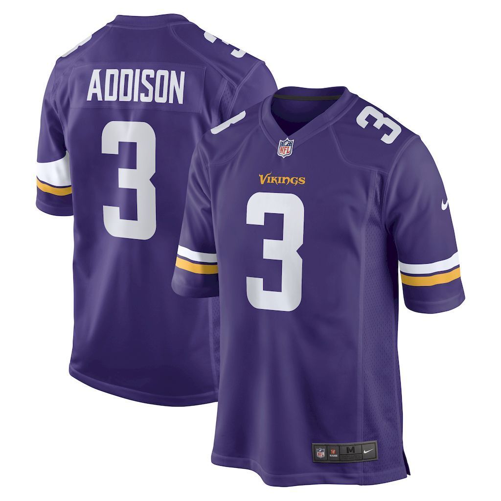 NFL Minnesota vikings Jeysey ADOISON # 3