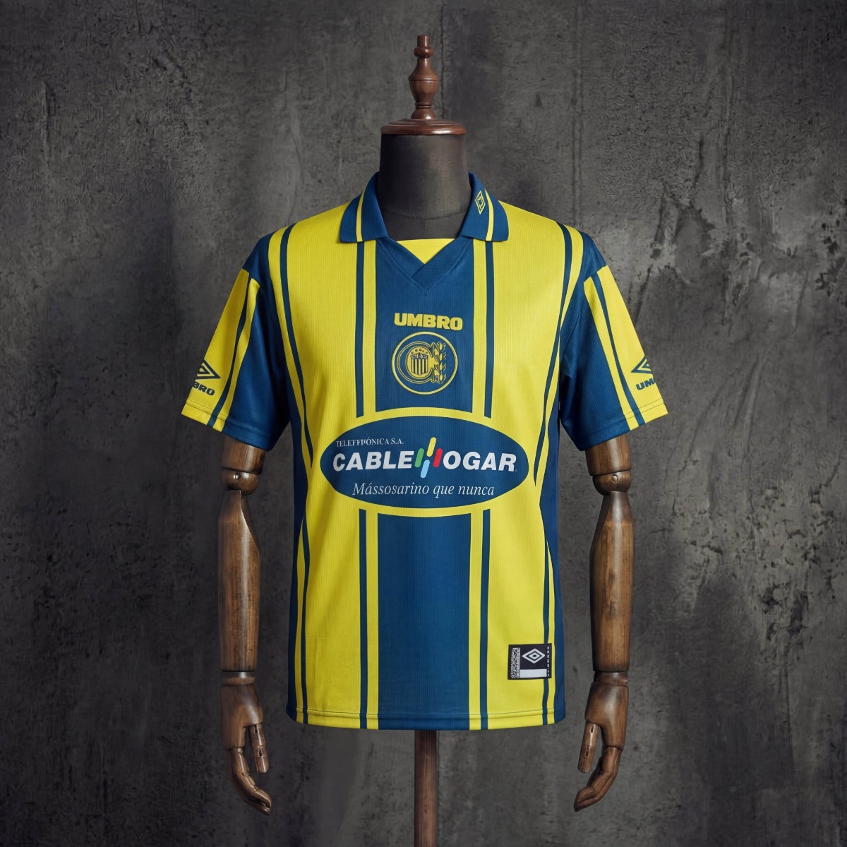 Retro 1998/99 Rosario Central Home Jersey Fan Version