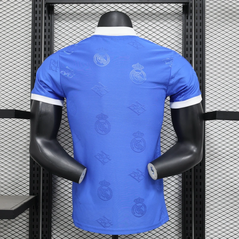 25/26 Real Madrid Co Branded Special Edition Blue jersey Player Version
