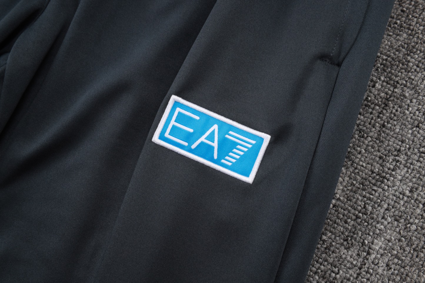 2025/26 Naples Blue Long-sleeved half-pull training kit Football team kit