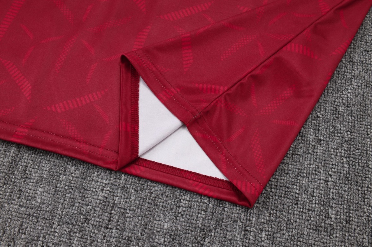 2026 Sao Paulo Maroon Training Set Shirt and Shorts