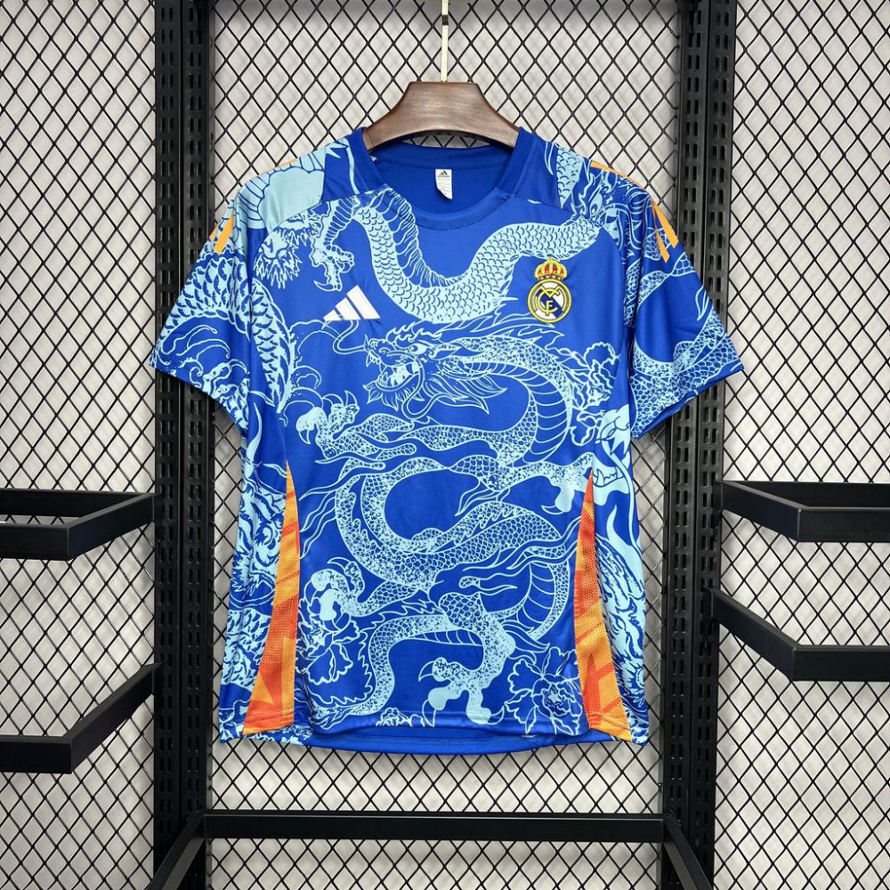24/25 Real Madrid Blue Dragon Special Edition Jersey Fan Version