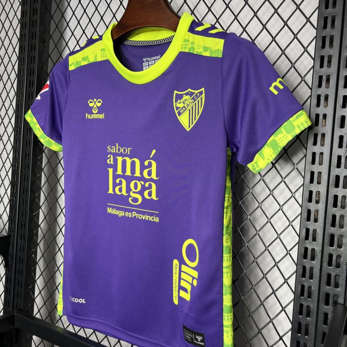 2024/25 Malaga Away jersey Kid Kits Size 16-28