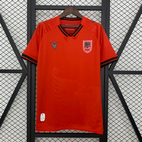 25/26 Albania Home Jersey Fan Version