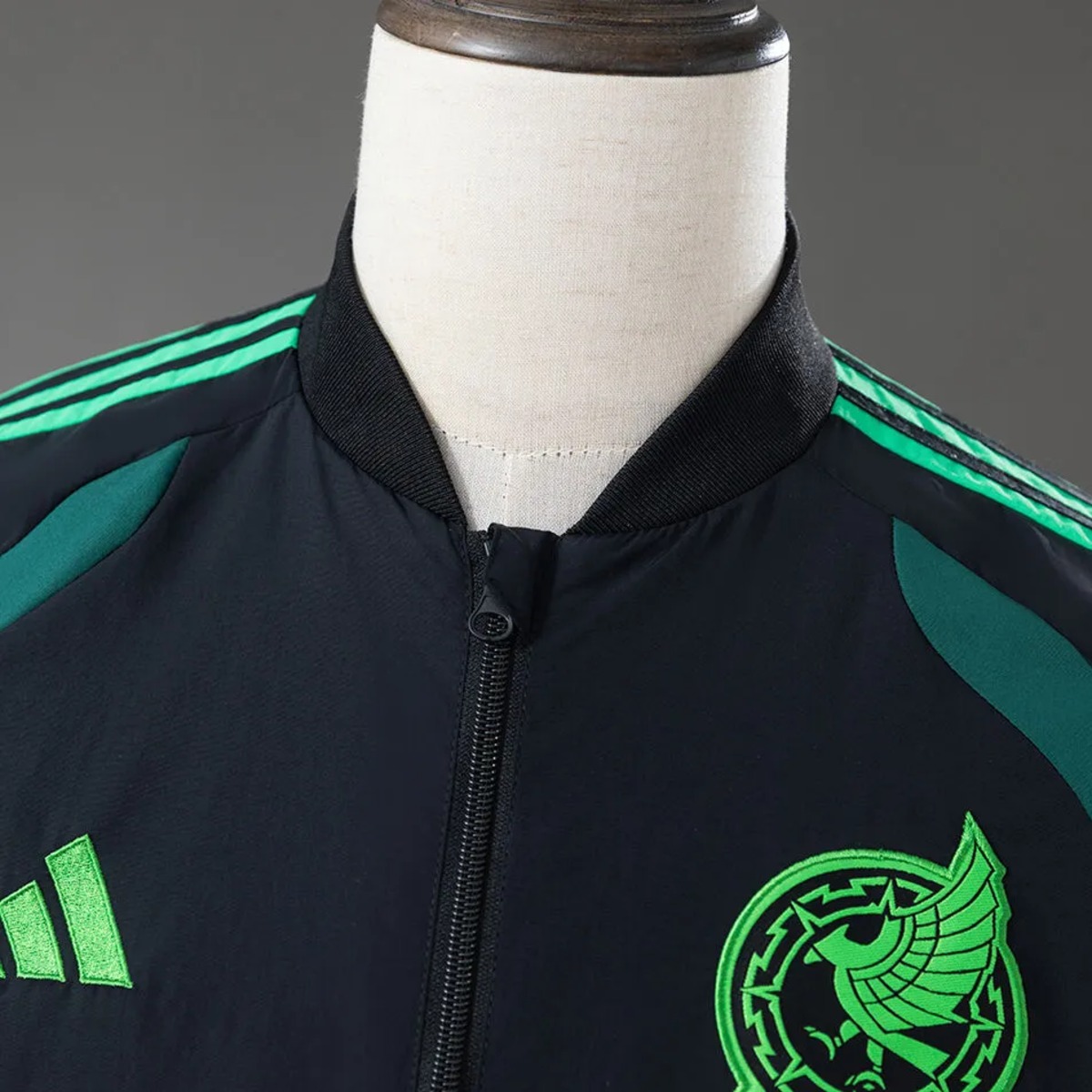 2026 Mexico Black Jacket Windbreaker