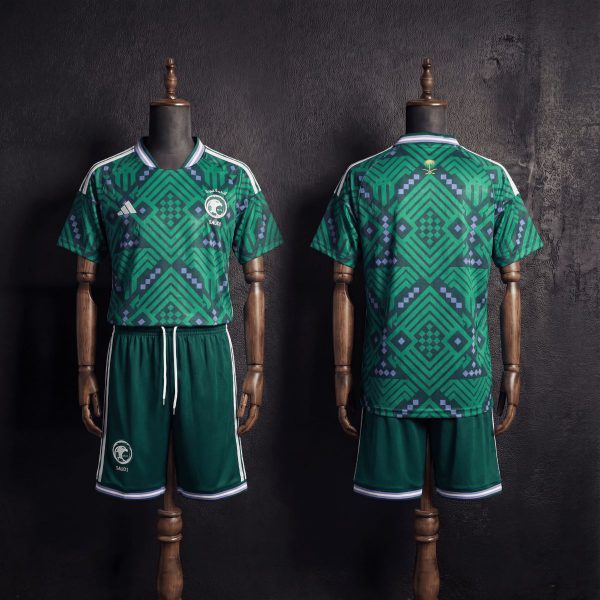 Saudi Araba 2026 World Cup Home Kid Kits Size 16-28
