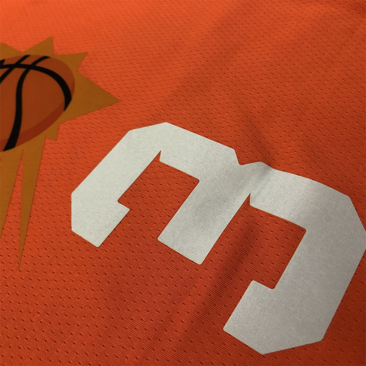 NBA Phoenix Suns V-Neck Orange jersey PUAL#3 S-XXL