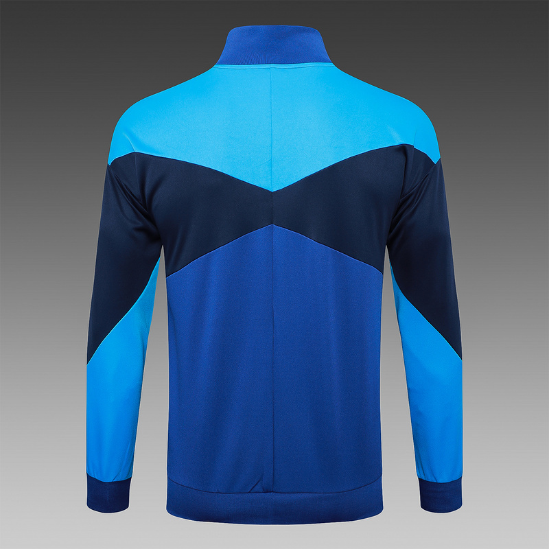 2024/25 Chelsea Blue Jacket Training Suit Set Football Team Shirt Sports Fashion