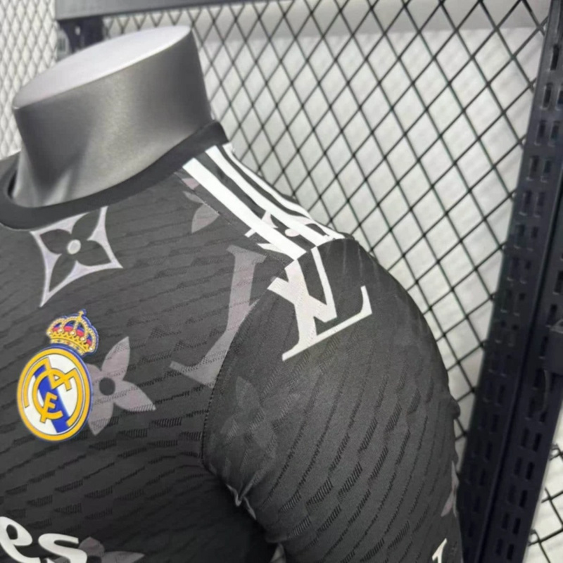 2025/26 Player Real Madrid Special Edition Black jersey Player Version