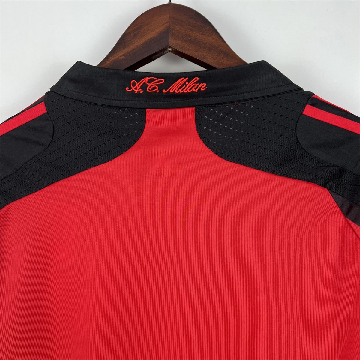 Retro AC Milan 07/08 Long Sleeve Home jersey Fan Version