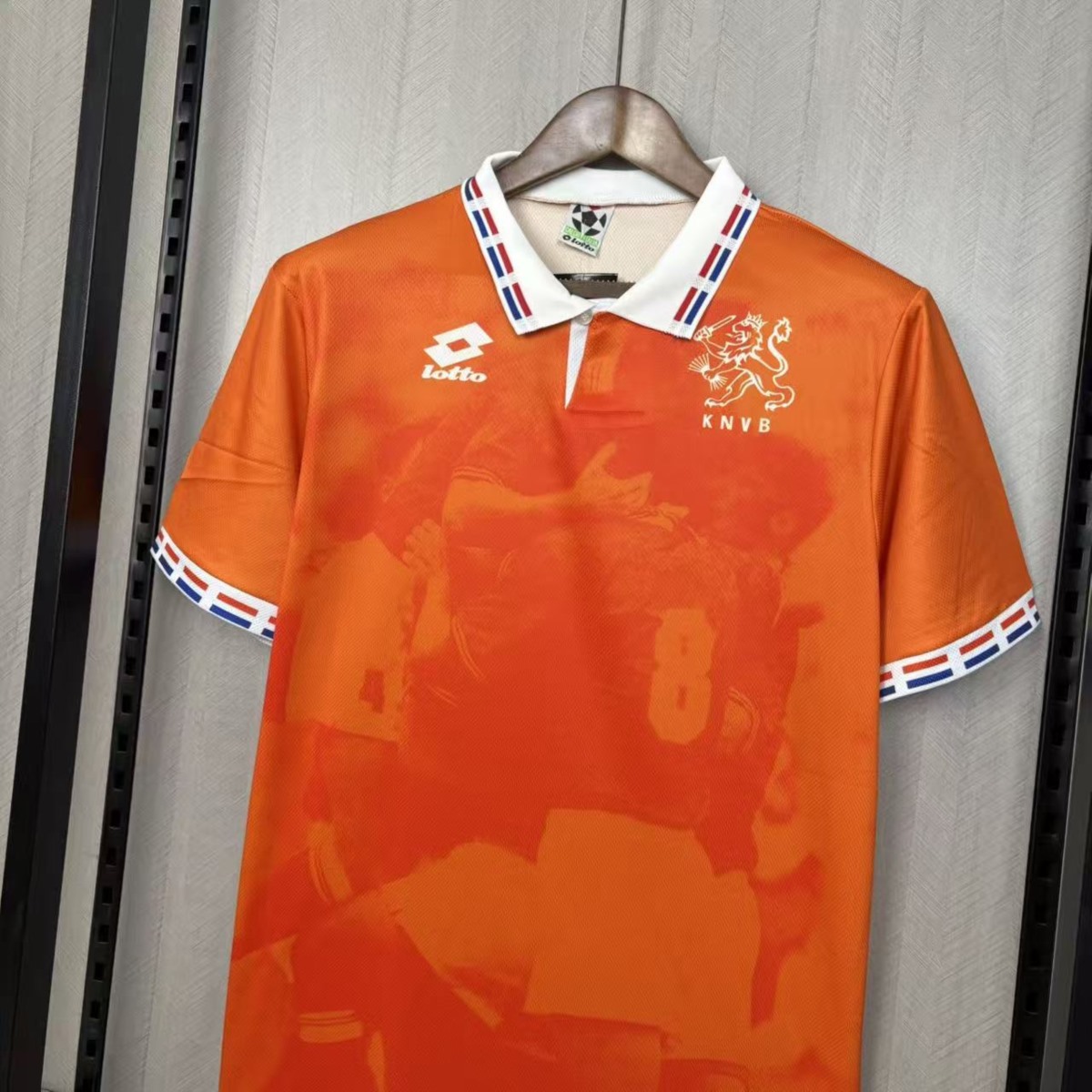 Retro Netherlands 1996 Home Jersey Fan Version