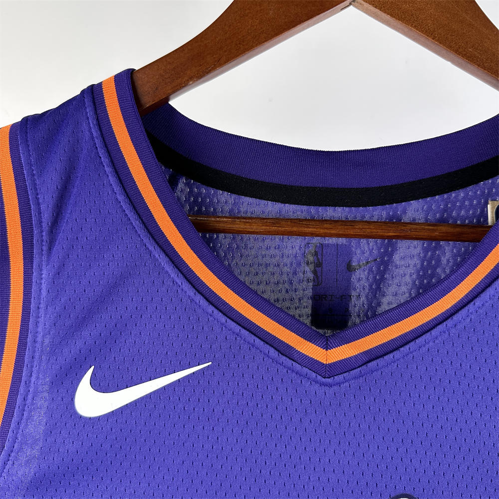 NBA Phoenix Suns 2024 City Edition BOOKER#1 Purple Jersey S-XXL