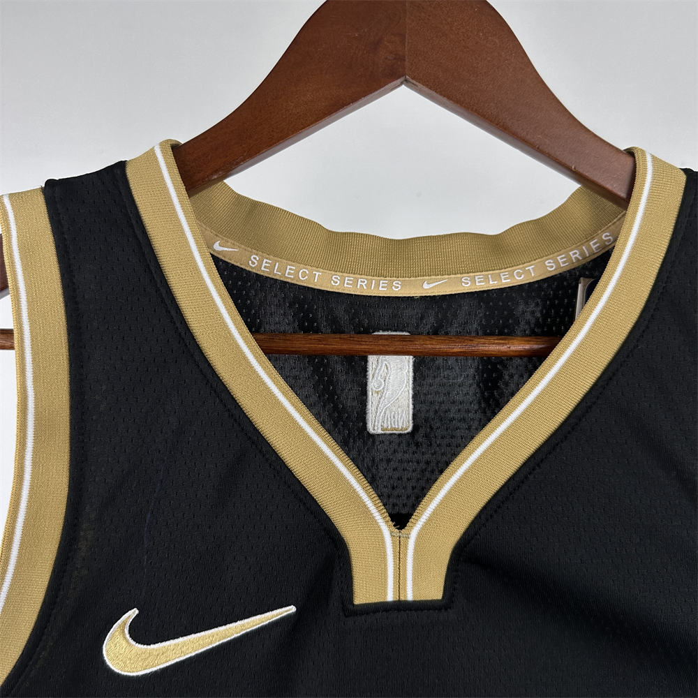 NBA Golden State Warriors 2024 Honor Edition Black Jersey CURRY#30 S-XXL