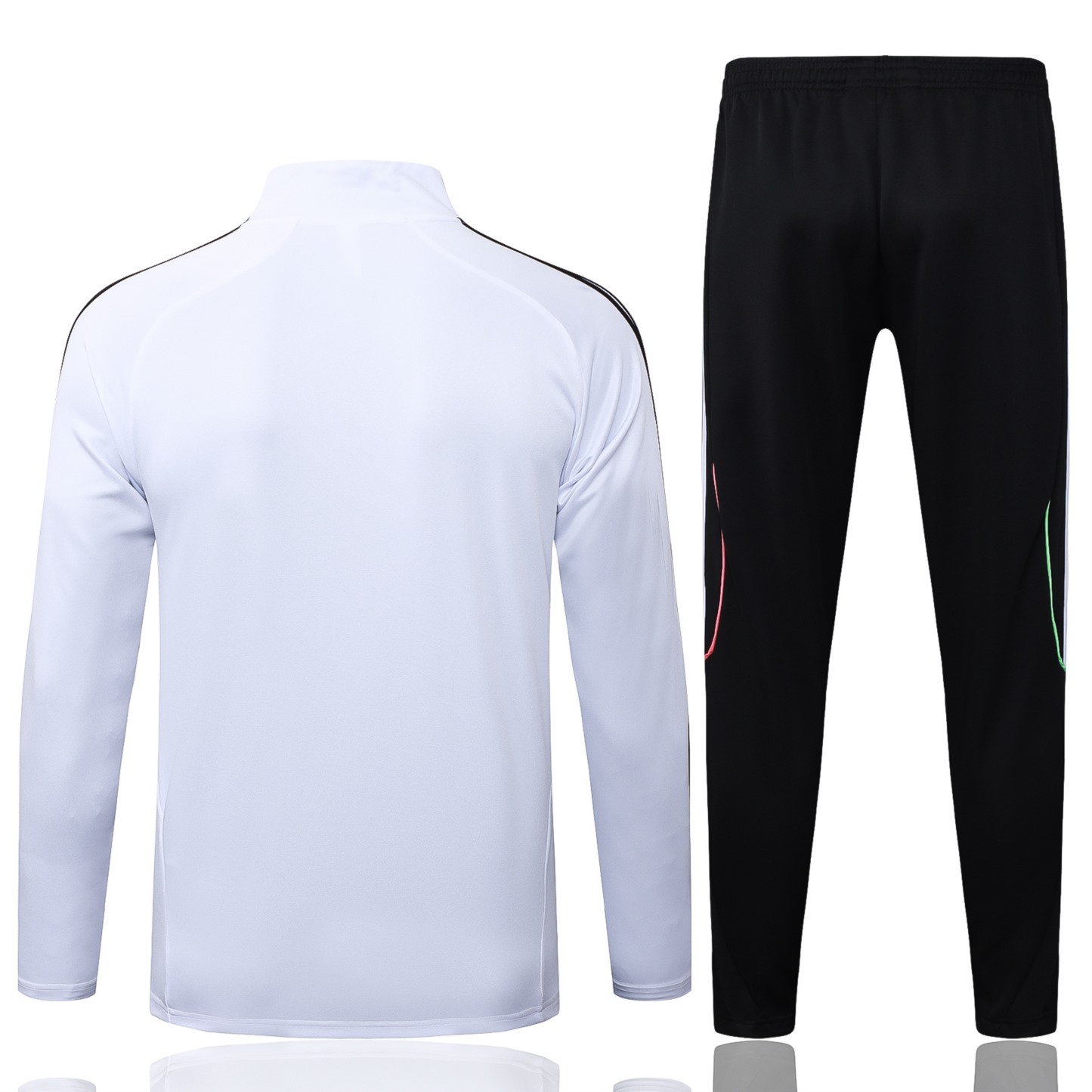 202526 Juventus white Long-sleeved half-pull training kit Football team kit